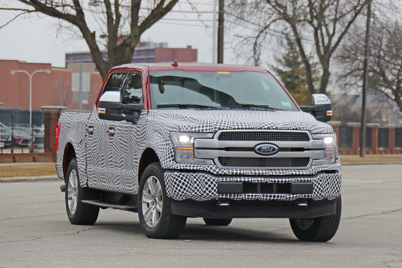 Illustration for article titled Electric Ford F-150 Spied With Fake Exhaust (Updated With Photos and Video)